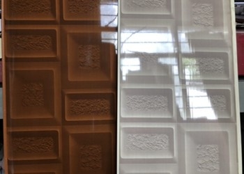 Desain Keragaman Panel Dinding PVC 3D / Panel Dinding Dekoratif 3D Mudah untuk Menginstal