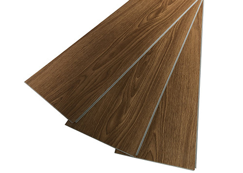 Penampilan Realistis SPC Vinyl Plank Flooring Penyerapan Suara Intensitas Tinggi