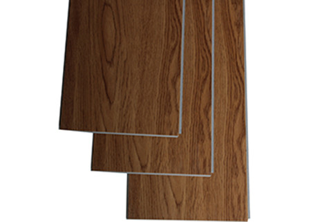 Flat PVC Vinyl Flooring Stain Resistance Dengan Wear Layer / PVC Decor Film