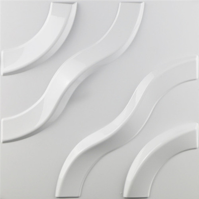 Panel Dinding Dekoratif PVC 3D Dalam Ruangan Ringan Mudah Instalasi IOS Disetujui