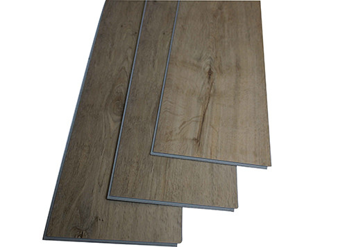 Anti Slip SPC Vinyl Flooring / Waterproof SPC Vinyl Mat Untuk Floating Bangunan Kantor