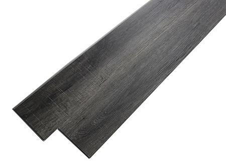 Timbul Permukaan Waterproof Vinyl Wood Plank Flooring Untuk Apartemen / Kantor