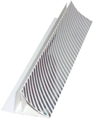 Aksesori Plafon T Karat Tahan Karat Pvc Profile Trim Untuk Plafon PVC Dan Panel Dinding
